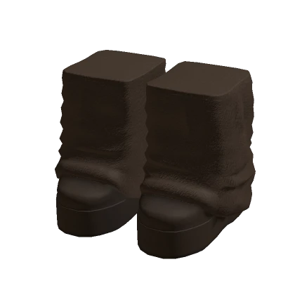 Brown Leg Warmer Boots