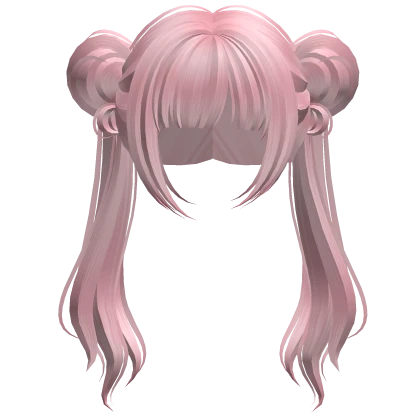 Long Anime Idol Twintails Pink