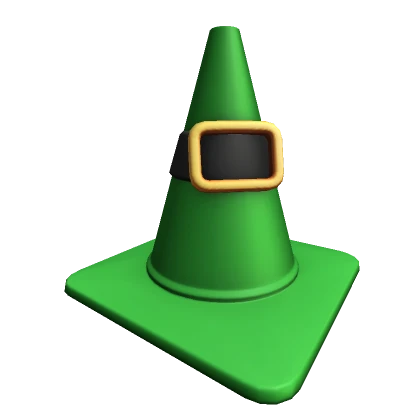 St. Patrick's Traffic Cone