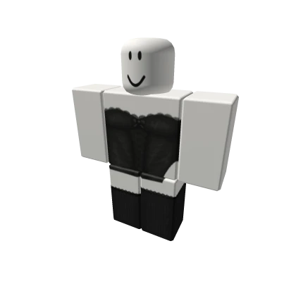 black y2k corset dress w socks