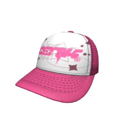 GENK[NITE] TRUCKER CAP -- PINK