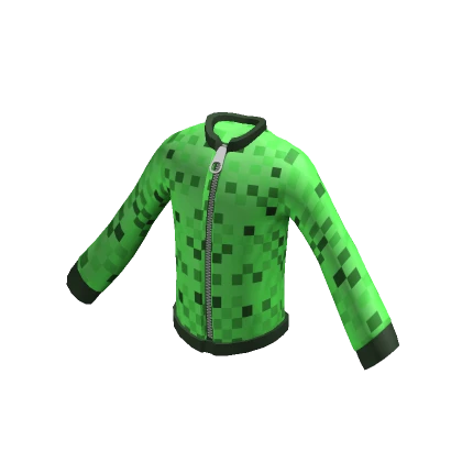 Green Pixel Jacket