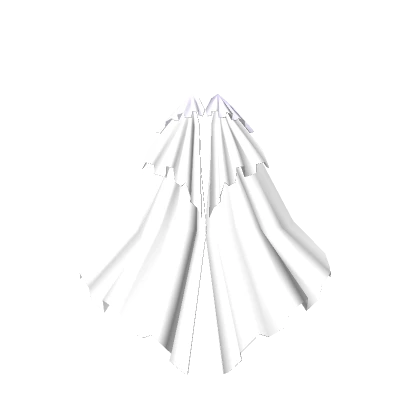 Countess Train Skirt(White)