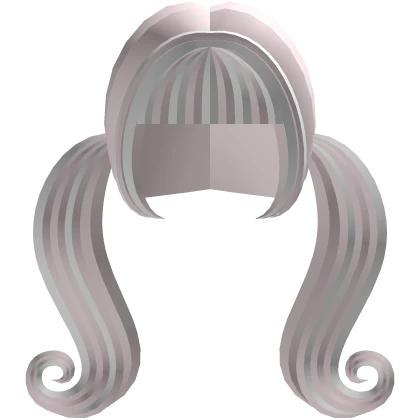 ꒰♡ FREE cute swirly vampire pigtails in pink white