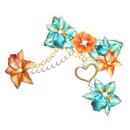 Fairy Gyaru Floral Bow Headpiece