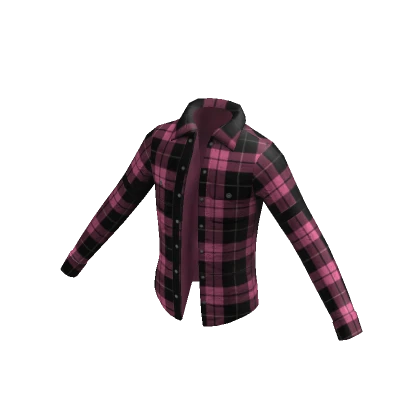 Pink Flannel Jacket