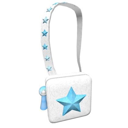 Aesthetic Blue Preppy Purse