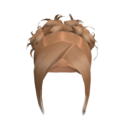 Y2K Updo W Bangs [Blonde]