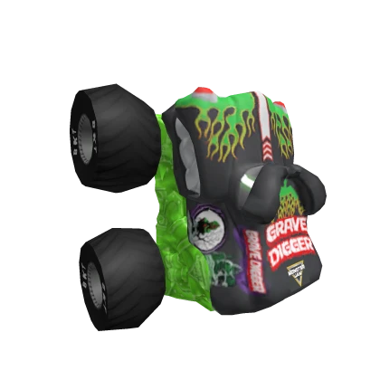 Monster Jam Grave Digger Backpack