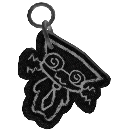 Crazy Emo Cat Keychain