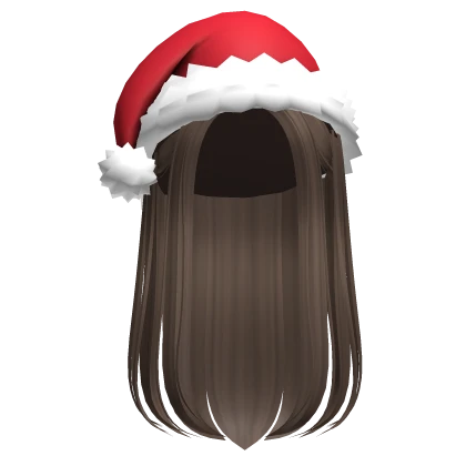 Long Christmas Hair (Brown)