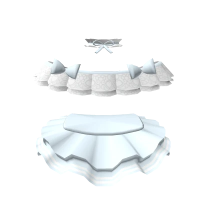 🖤🎀3.0 Sailor outfit with blue bow skirt