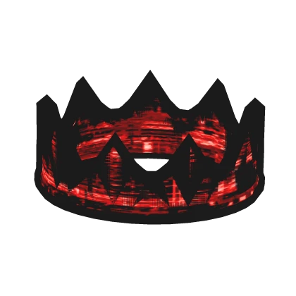 Red Animated Glitch Crown