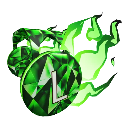 Green Infernal Sparkle Time Clockwork Headphones