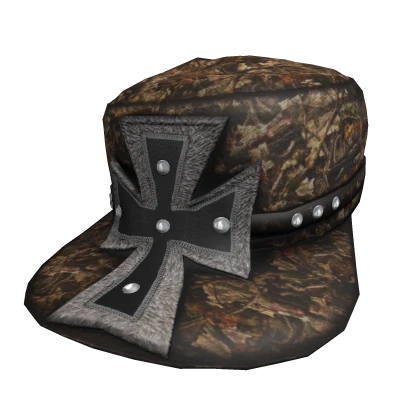 Camo Y2K Cross Cap