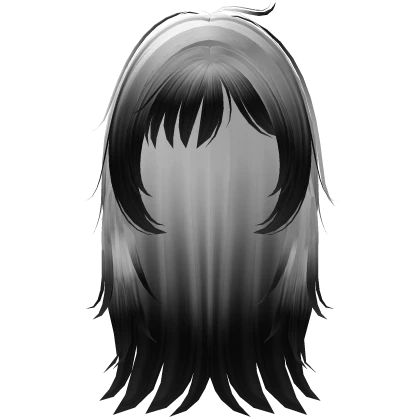 Igari Black and White Long Hair ♡ Free ♡