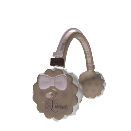 ♡ sweet biscuit headphones ♬୨୧ choco lover