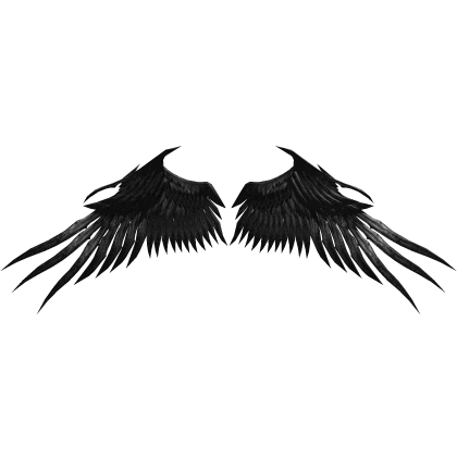 Fallen Angel Onyx Wings