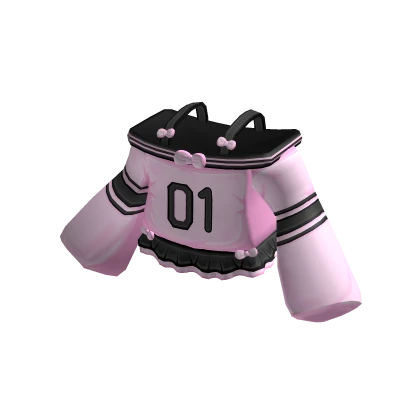 3.0 Kawaii Pink & Black Jersey Outfit