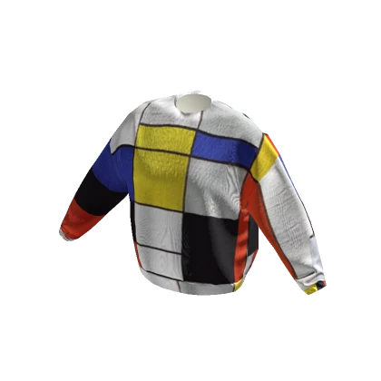 DRESSX Abstract Art Sweatshirt by Mondrian