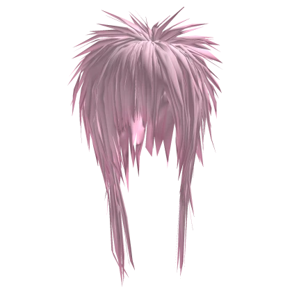 Spiky Messy Bangs (Pastel Pink)
