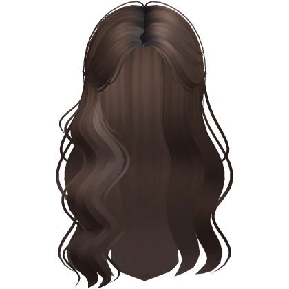 Brown Wispy Wavy Summer Hair