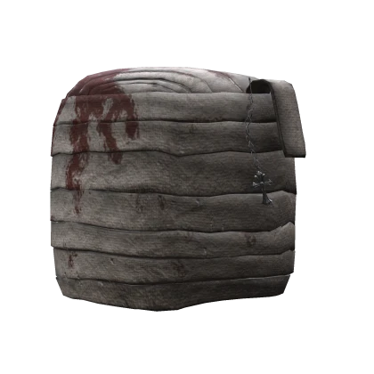 chrome mummy head wrap