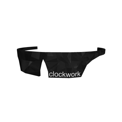 Black Sparkle Time Clockwork Shades