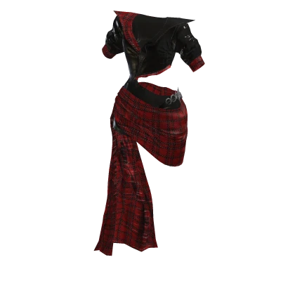 Next Level Suit & Tartan Skirt - aespa