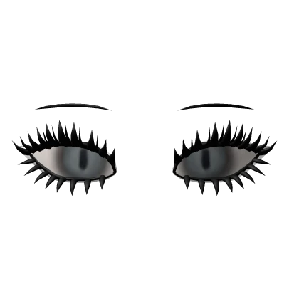 Eye, lashes(gray)