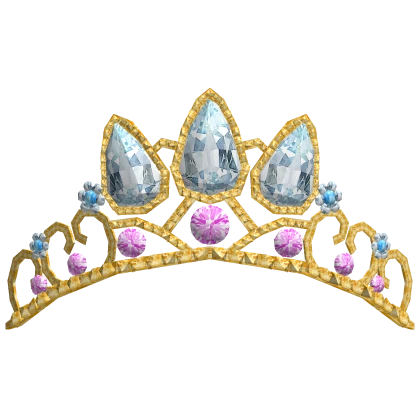 Diamond Rapunzel Tiara in Pink