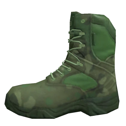 Military Boots - Camo