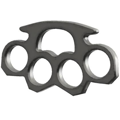 [R6] Holdable Silver Knuckles LEFT