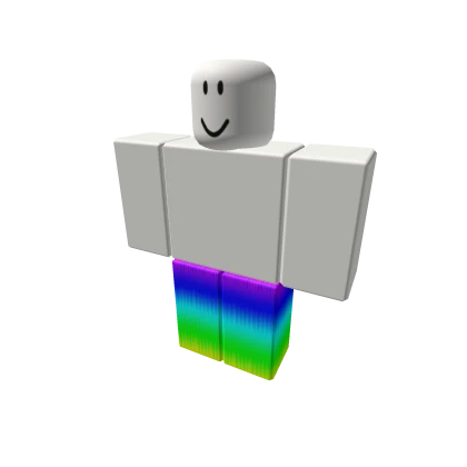 Color Changing Head - Rainbow to Black pants