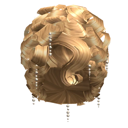 Victoria's Victorian Pearl Updo (Golden wind)