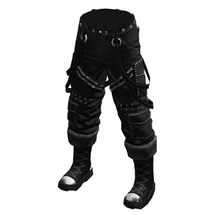 Industrial Combat Pants Black