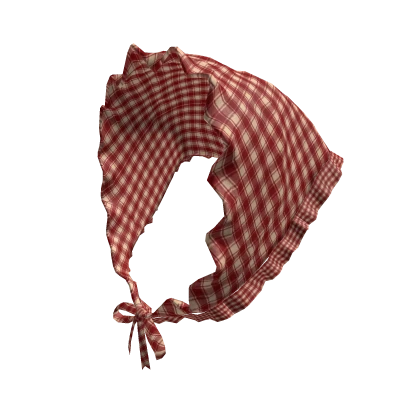 igari cottage mori kei red rose floral bandana