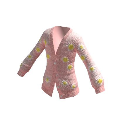 Flower Cardigan (Pink)