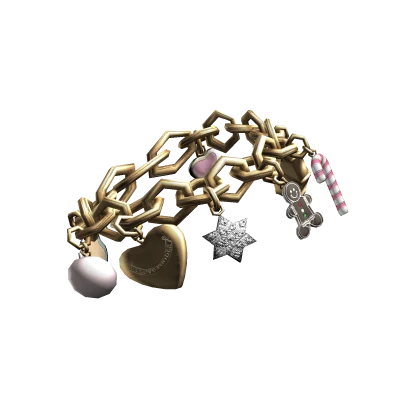 Vintage Festive Couture Bracelet | Gold