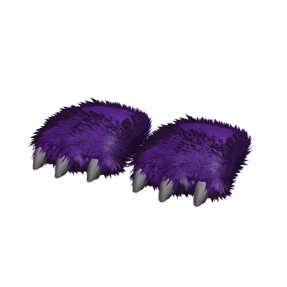 Monster slippers [Purple]