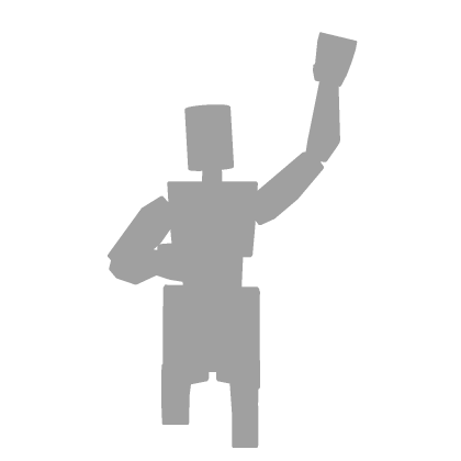 ♡ cute sitting n waving profile emote