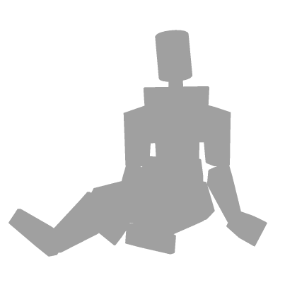 Chilled Lay down Idle Pose