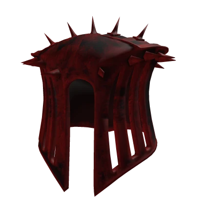 spiky black-red helmet (Code - spbrhh)