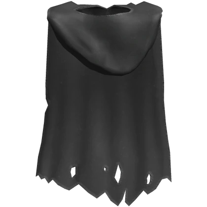 Torn Black Cape