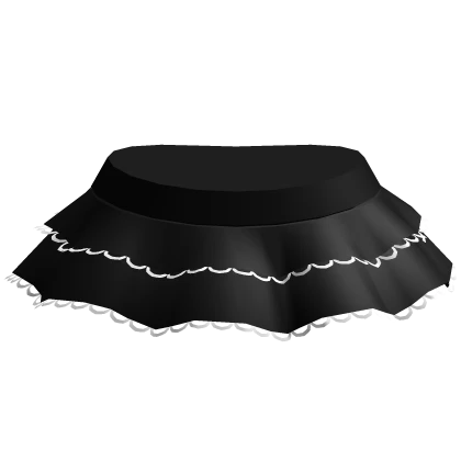 Cute Black Lace Skirt