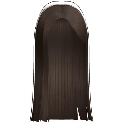 Long Brown Straight Popular Trendy Girl Hime Hair