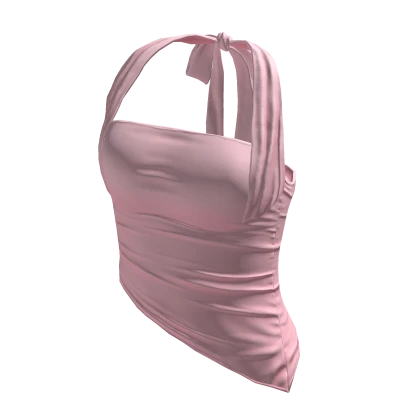 Tube Top Pink Short Tight Baby Baddie Tee Shirt
