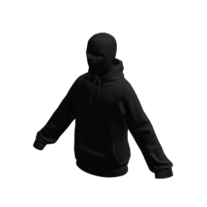 Black Hoodie w/ Balaclava