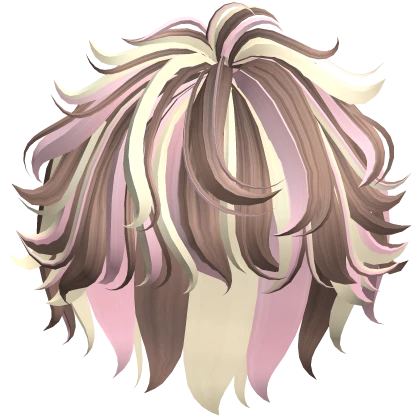Soft Fluffy Anime Boy Hair (Neapolitan)