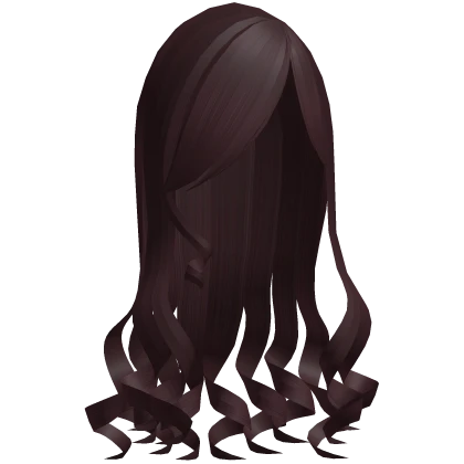 adorable curly doll side bang hair red